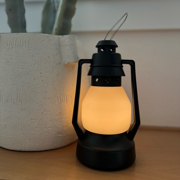 2pk IKEA Vinterfest LED Black White Battery Lanterns Indoor Outdoor Lights - Picture 7 of 7